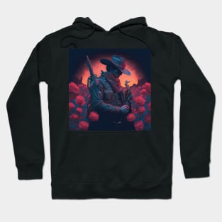 gun and roses Hoodie